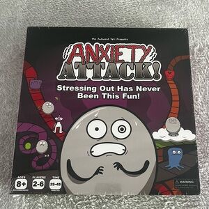 NEW ANXIETY ATTACK BOARD GAME STRESSING OUT HAS NEVER BEEN THIS FUN AWKWARD YETI